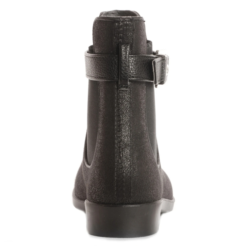 Glasgow Bootie Waterproof Rain Boot Black - Picture 4 of 7